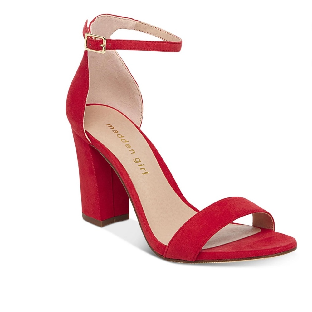 Madden Girl Women's Red Heels